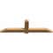 Ekena Millwork Eugene Smooth Timber Gable Bracket, Western Red Cedar, 72"W x 21"H x 3 1/2"D x 5 1/2"F, 7/12 Pitch GBW072X21X0406EUG00SWR - alternate 3